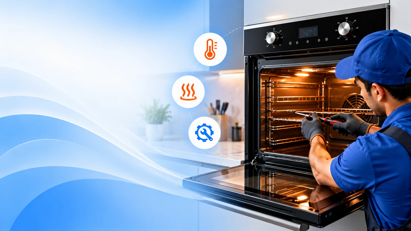 Kitchen oven repair service